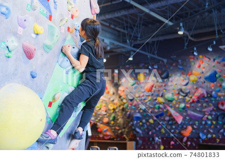 Bouldering children's sports Bouldering children's sports 74801833