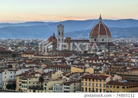 view of Florence Cathedral, Italy view of Florence Cathedral, Italy 74803132