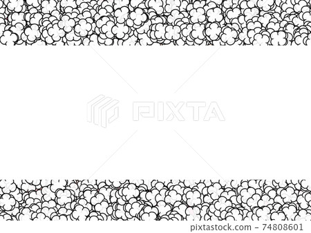 Clover pattern frame Clover pattern frame 74808601