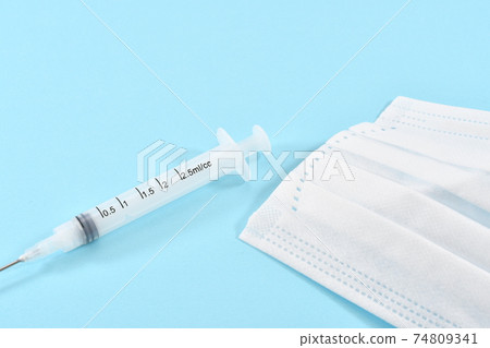 Mask and syringe Mask and syringe 74809341