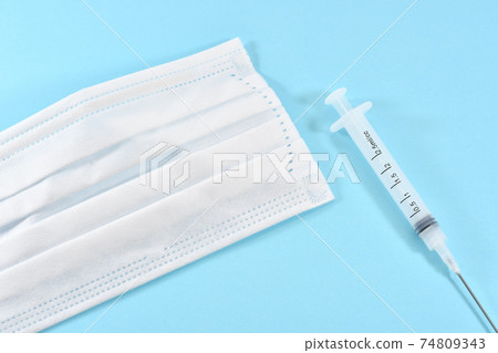 Mask and syringe Mask and syringe 74809343