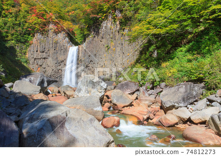 Niigata_Naena瀑布秋葉絕景 Niigata_Naena瀑布秋葉絕景 74812273