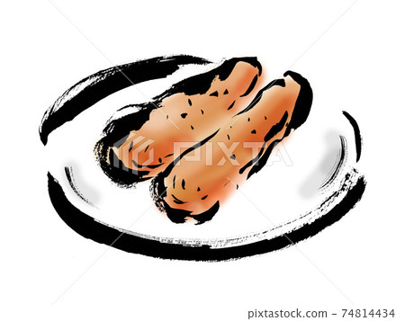 karasumi的日式手繪插圖素材 74814434