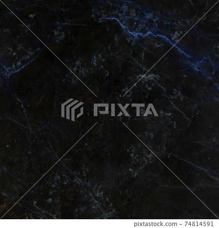 Black marble natural pattern for background, abstract black and white 74814591