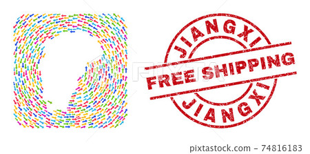 Free Shipping Watermark Stamp Seal and Jiangxi Province Map Moving Stencil Mosaic Free Shipping Watermark Stamp Seal and Jiangxi Province Map Moving Stencil Mosaic 74816183