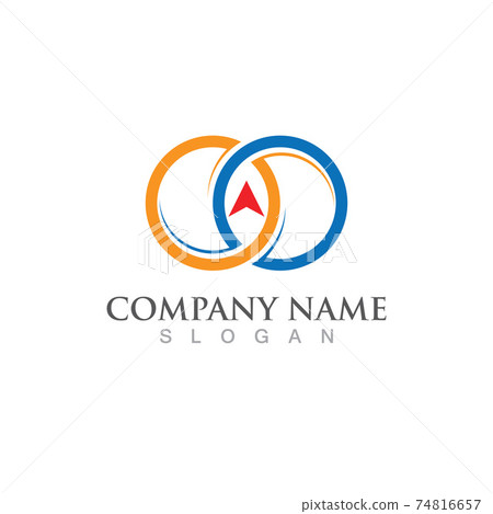 compass logo Vector illustration design image compass logo Vector illustration design image 74816657