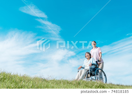 Nursing day care outdoors 74818185