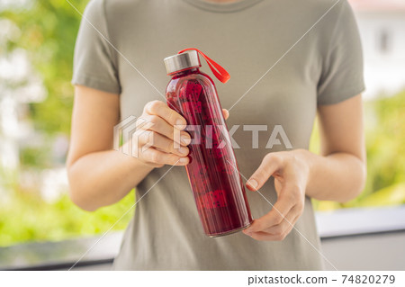 Homemade Fermented Raw Kombucha Tea Ready to Drink With dragon fruit. Summer Homemade Fermented Raw Kombucha Tea Ready to Drink With dragon fruit. Summer 74820279
