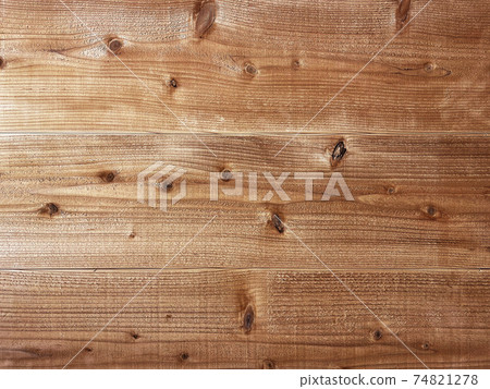 Background image of reddish brown boards with rough wood grain lined up side by side 74821278