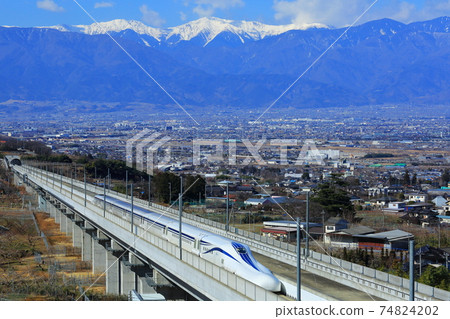 南阿爾卑斯山與雪和線性中央新幹線 74824202