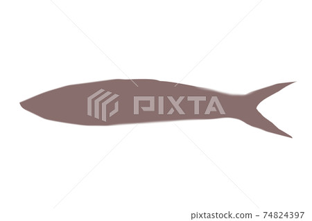 Smelt silhouette Smelt silhouette 74824397