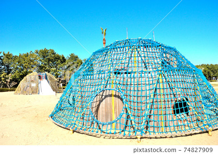 Playground equipment at Hirono Seaside Park 74827909