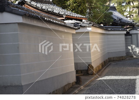 通往京都隱居寺牆的路徑② 通往京都隱居寺牆的路徑② 74828278