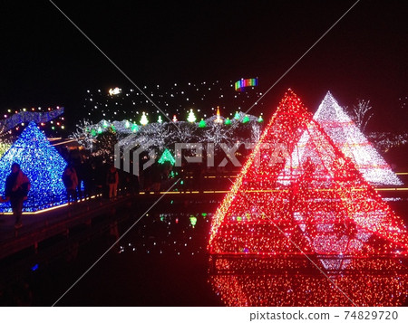 花公園多彩金字塔 花公園多彩金字塔 74829720