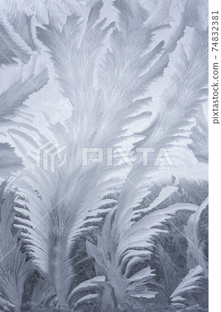 Window frost pattern - Stock Illustration [74832381] - PIXTA