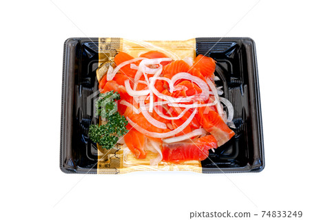 包裝鮭魚醃料,超級鱒魚鮭魚生魚片 包裝鮭魚醃料,超級鱒魚鮭魚生魚片 74833249