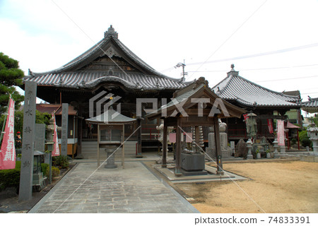 [四國36風道聖地]德島縣德島市光通寺十三號本館和大石堂 74833391