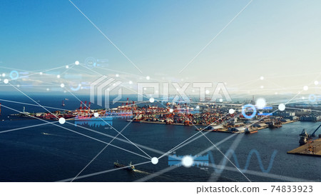 Logistics and network supply chain 74833923
