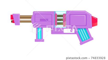 pink beam laser for gun