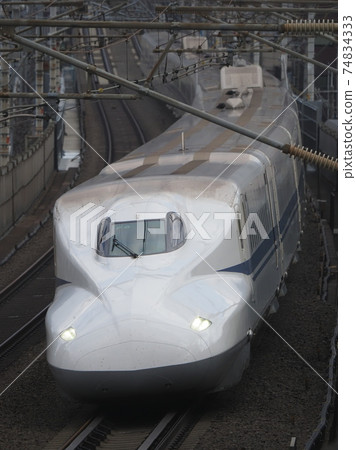Shinkansen N700A near Yamashina Shinkansen N700A near Yamashina 74834333