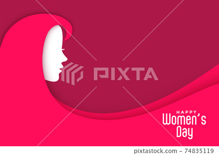womens day creative background with lady face womens day creative background with lady face 74835119