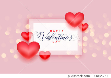 romantic happy valentines day love hearts background romantic happy valentines day love hearts background 74835235