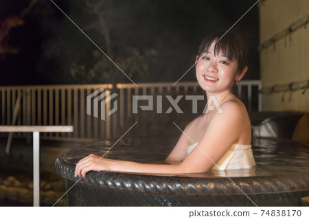 Hot spring image goto travel campaign 74838170