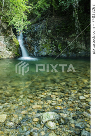 Hida-Kanayama Yokotani Gorge Four Waterfalls Hida-Kanayama Yokotani Gorge Four Waterfalls 74838268