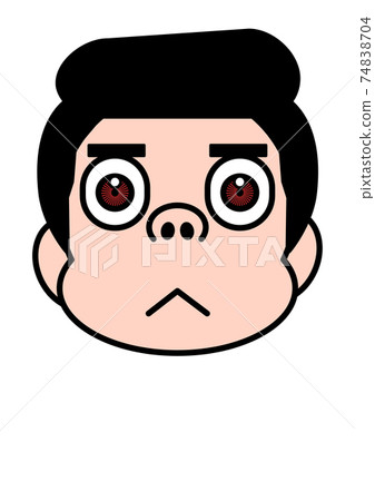 Bald, deformed, wig, disgusting, eyeball, surprise, impact, gag, manga Bald, deformed, wig, disgusting, eyeball, surprise, impact, gag, manga 74838704