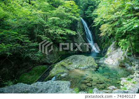 飛ida金山橫谷峽谷四瀑布 飛ida金山橫谷峽谷四瀑布 74840127