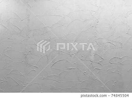Cafe-style white wall finished with trowel Cafe-style white wall finished with trowel 74845504