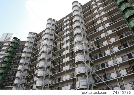 Osaka Castle Park Sky Heights in Shigino, Joto-ku, Osaka Osaka Castle Park Sky Heights in Shigino, Joto-ku, Osaka 74845786