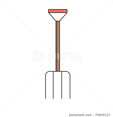 Garden tool, simple gardening icon in trendy line style isolated on white background for web apps and mobile concept. Vector Illustration 74849127