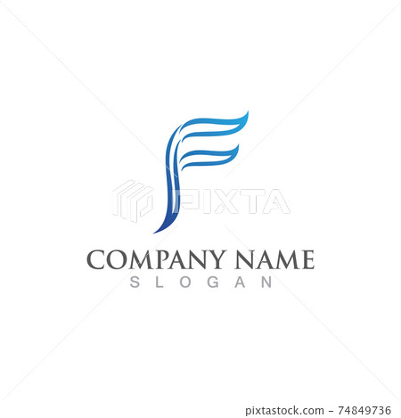 F Letter vector icon F Letter vector icon 74849736