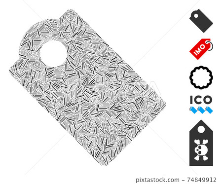 Hatch Collage Tag Icon-插圖素材 [74849912] - PIXTA圖庫