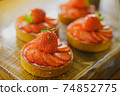 Strawberry bread 74852775