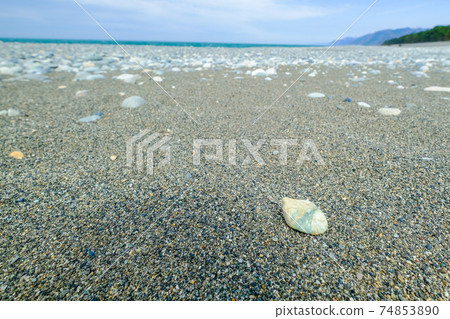 粗糙和翡翠海灘 74853890