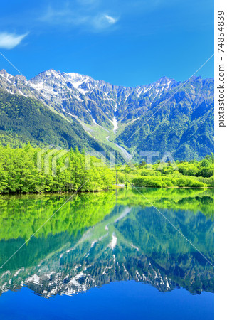Kamikochi in summer 74854839