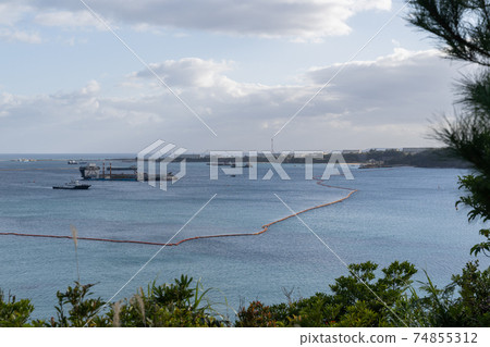 Henoko Oura Bay landfill base 74855312