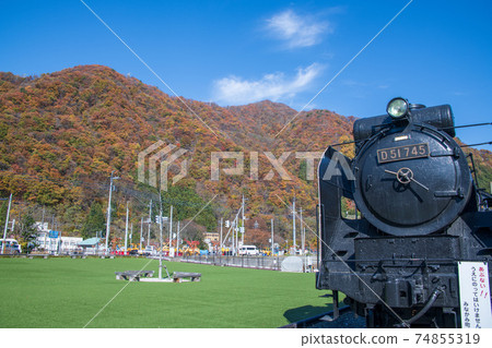 水上站SL轉盤廣場蒸汽機車 水上站SL轉盤廣場蒸汽機車 74855319