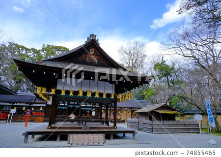 Shimogamo Shrine, which gathers faith as a female guardian Kawai Shrine 74855465
