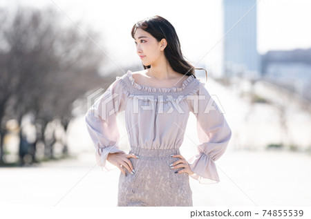 Portrait spring outfit Portrait spring outfit 74855539