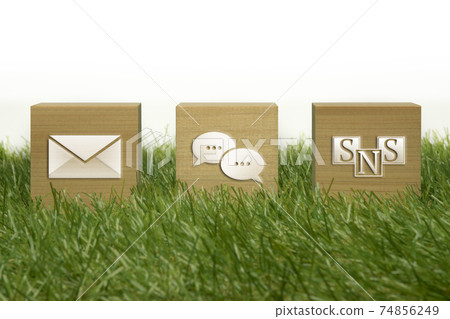 Contact us icon of building blocks Contact us icon of building blocks 74856249
