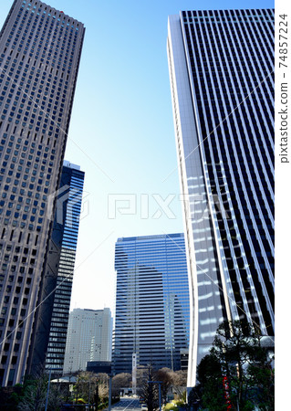 Scenery of skyscrapers in Shinjuku Shintoshin Scenery of skyscrapers in Shinjuku Shintoshin 74857224