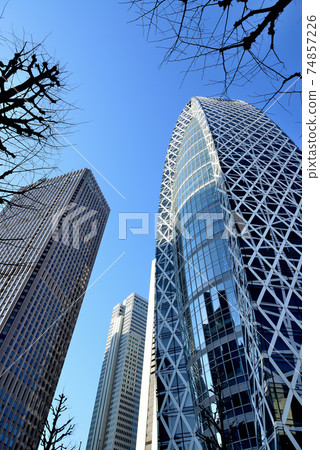 Scenery of skyscrapers in Shinjuku Shintoshin Scenery of skyscrapers in Shinjuku Shintoshin 74857226