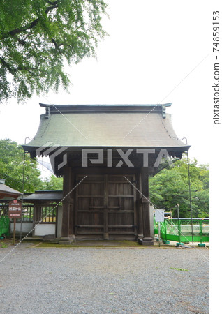 麻生神社的“ Miyukimon”（熊本縣麻生市市市內市市宮宮308-1） 74859153