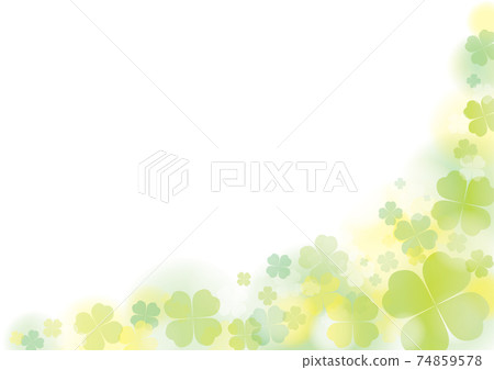 Clover frame horizontal lower right 74859578