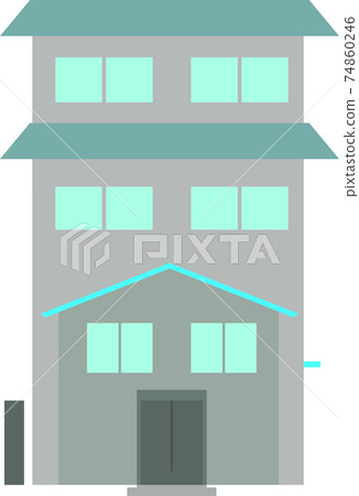 別緻的三層普通房屋 74860246