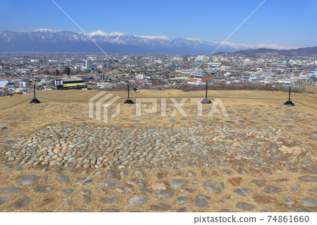 National Historic Site Kobosan Kofun (Sculpted pit cave site in the back of the summit) National Historic Site Kobosan Kofun (Sculpted pit cave site in the back of the summit) 74861660