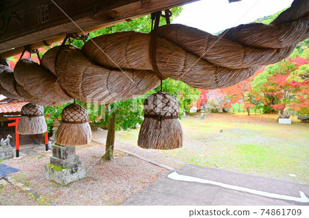 Kigami神社Haiden Shimenawa岩見銀山大田市 74861709